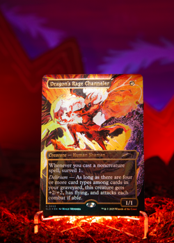 Magic The Gathering Secret Lair EVERYTHING IS ON FIRE RAISED FOIL MTG - Image 5