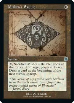 Hero Deal, English - 2 x MTG Mishra's Bauble - Retro Schematic The Brothers' War - Image 1