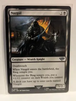 Magic: Lord of the Rings: Nazgul 333 NM - Image 1