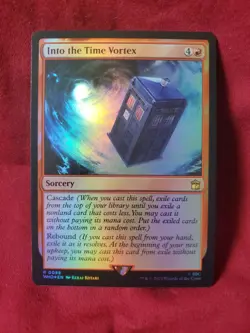 MTG Into the Time Vortex - Foil, Doctor Who, English - Image 1