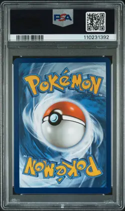 2023 POKEMON OBF EN-OBSIDIAN FLAMES 204 HOUNDOUR ILLUSTRATION RARE PSA MINT 9 - Image 2