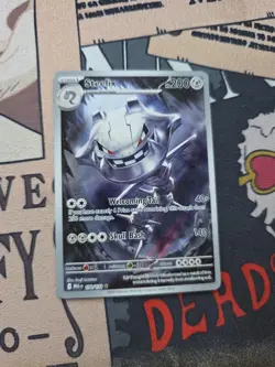 Steelix 150/132 Illustration Rare Pokemon Mega Evolution NM - Image 3
