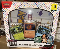 Pokemon TCG Scarlet & Violet 151 Poster Collection Box BRAND NEW FACTORY SEALED! - Image 1
