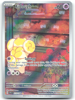 Pokemon Fidough - 213/198 - Scarlet & Violet Base - Illustration Rare - NM - Image 1