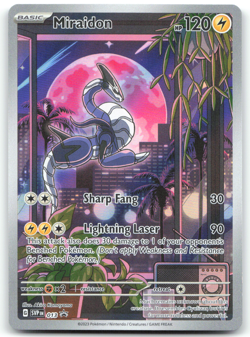 Pokemon Miraidon - 013 PROMO - SVP - Illustration Rare - NM - Image 1