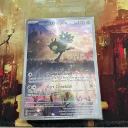 Teal Mask Ogerpon - SVP123 - Pokemon Scarlet & Violet Promo Ultra Rare Holo NM - Image 1
