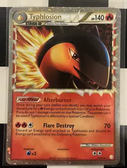 Pokemon HeartGold SoulSilver Typhlosion Prime 110/123 - Image 1