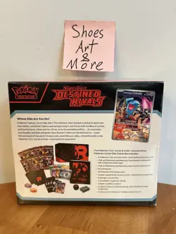 Destined Rivals Pokemon Center Exclusive ETB Elite Trainer Box “IN HAND” - Image 2