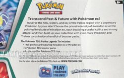Pokemon TCG Paldea Legends Tin: Miraidon ex - NEW Factory Sealed - Image 4