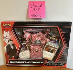 Pokemon TCG Team Rocket's Destined Rivals Mewtwo Ex Box “New Sealed” IN HAND - Image 1