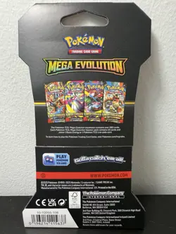 Brand New Mega Evolution Sleeved Booster Pack - Pokemon TCG Factory Sealed - Image 2