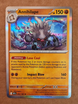 Annihilape 092/182 - Rare Holo Card - Pokemon - Destined Rivals - Image 1