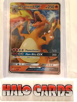 PACK FRESH Pokemon TCG Charizard GX Holo Card 9/68 Hidden Fates Series HF - Image 1