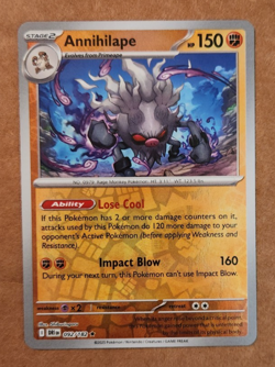 Annihilape 092/182 - Rare Reverse Holo Card - Pokemon - Destined Rivals - Image 1