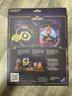 Disney Lorcana Lorebook Card Portfolio Evil Queen Ravensburger TCG New Sealed - Image 2