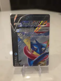Pokemon TCG Greninja V-Union Holo Card Set of 4, SWSH Promo Cards - Image 2