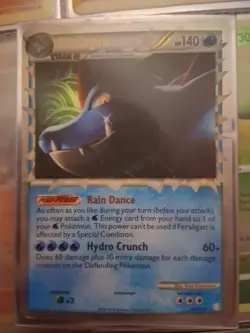 Pokemon 2010 Feraligatr Prime Holo Card 108/123 HeartGold SoulSilver Edition - Image 1