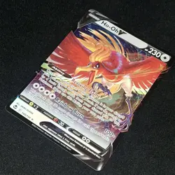 Micut Error Pokemon TCG Ho-Oh v Silver Tempest Holo Ultra Rare Card 140/195 - Image 5