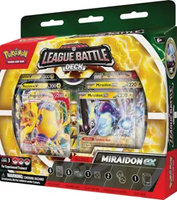 TCG: Miraidon ex Battle Deck with Strategy Sheet & Code Card for Adults - Image 5