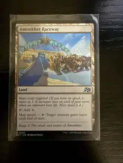 Amonkhet Raceway MTG Magic the Gathering Card NM Near Mint DFT - Image 1
