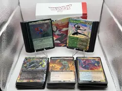 Spider-Man MTG Bulk Lot Cards! NM/M From Collector Booster box FOILS & Non-foils - Image 1
