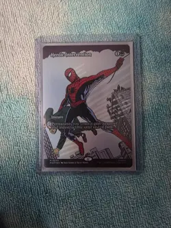 MTG Heroic Intervention (Borderless, FOIL) - Marvel's Spider-Man: Eternal Legal - Image 1