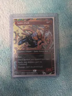 Spider-Punk (Borderless Foil) - 0207 - Marvel's Spider-Man MTG - NM/M - Image 1