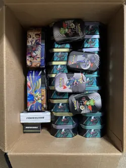 20 Pokemon TCG Empty Triple Whammy Tins (No Cards or Packs) + Other Empties 🔥 - Image 1
