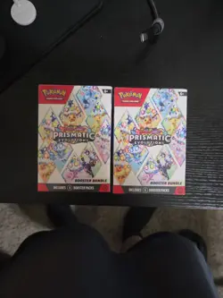 Pokemon TCG 2x Prismatic Evolutions Booster Bundles Sealed New - Image 1