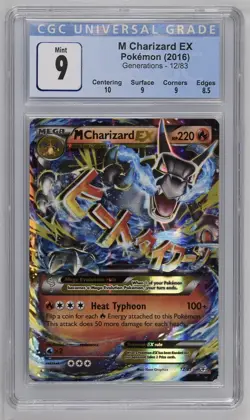 Pokemon Generations M Charizard EX 12/83 Ultra Rare CGC 9 Mint A1W2 - Image 1