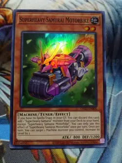 Yugioh Superheavy Samurai Motorbike Super Rare OP23-EN006 Near Mint - Image 1