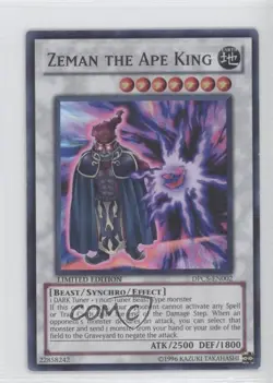 Zeman the Ape King YuGiOh Duelist Pack Collection Tin Limited Edition Promo READ - Image 1