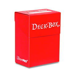 Ultra Pro 80 Card Deck Box - Red - Image 1