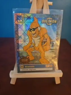 2x Digimon ETEMON 46 Ultimate UPPER DECK 1999 Foil Holo Trading Cards - Image 3