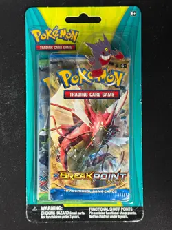 Pokemon Card - Point Break & Fates Collide - XY - 2 Booster Blister Pk w/Gengar - Image 1