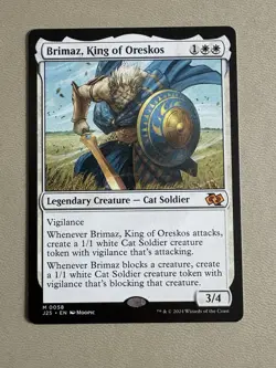 Brimaz, King of Oreskos - Mythic (Anime) - 0058 J25 - Magic: the Gathering - Image 1