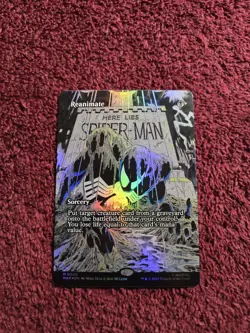 Reanimate 0020 Foil Borderless Marvels Spider-Man - Image 1