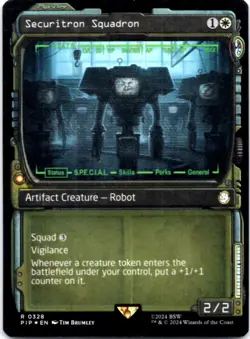 Securitron Squadron (Showcase) - FOIL - Universes Beyond: Fallout - 328 NM - Image 1