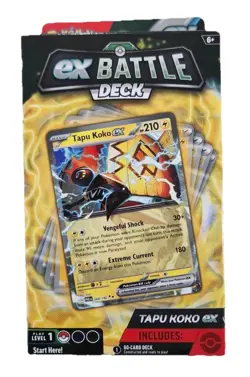 Pokemon TCG EX Battle Deck Tapu Koko EX Factory Sealed Ready To Play - Image 2