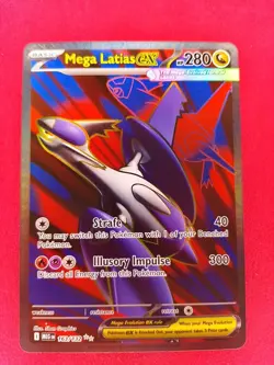 Mega Latias ex 163/132 Ultra Rare Full Art (FA) - Pokemon TCG Mega Evolution NM - Image 1
