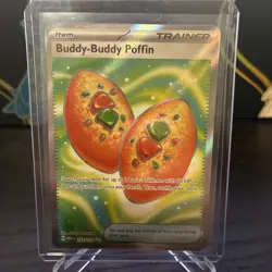 Buddy-Buddy Poffin Pokemon - Mega Evolutions - Full Art #167/132 SR - Image 1