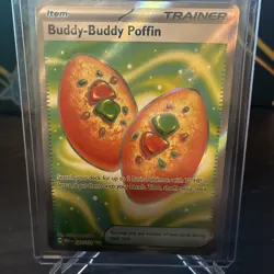 Buddy-Buddy Poffin Pokemon - Mega Evolutions - Full Art #167/132 SR - Image 2