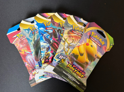Pokemon Bundle - Sword & Sheild - Six (6) Sleeved Booster Packs Factory Sealed - Image 1