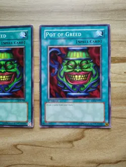 Yu-Gi-Oh - Pot Of Greed 3X - Full Playset - Image 5