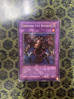 Yu-Gi-Oh! Thousand-Eyes Restrict MC1-EN004 Secret Rare Limited Edition - Image 1