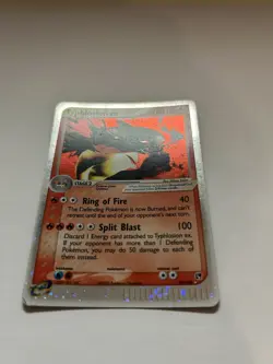Typhlosion ex 99/100 - EX Sandstorm - Near Mint - Vintage Pokemon Card - Image 2