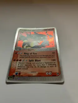 Typhlosion ex 99/100 - EX Sandstorm - Near Mint - Vintage Pokemon Card - Image 3
