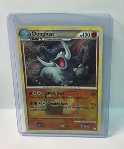 Donphan 40/123 Crosshatch Reverse Holo Pokemon League Promo Card - Image 1