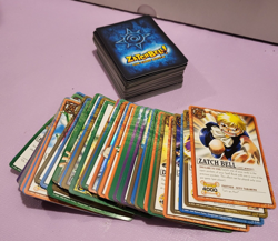 lot of 130 ZATCH Bell - Card Game collection early 2000s - Image 1