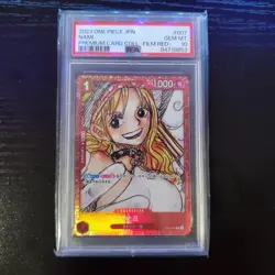 Nami #007 Premium Card Collection Film Red One Piece Japanese ~ PSA 10 - Image 1